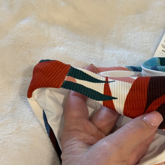 New! SET Vitamin A Demi Luciana bikini Cypress Tropical Print 31355 - Picture 8 of 12